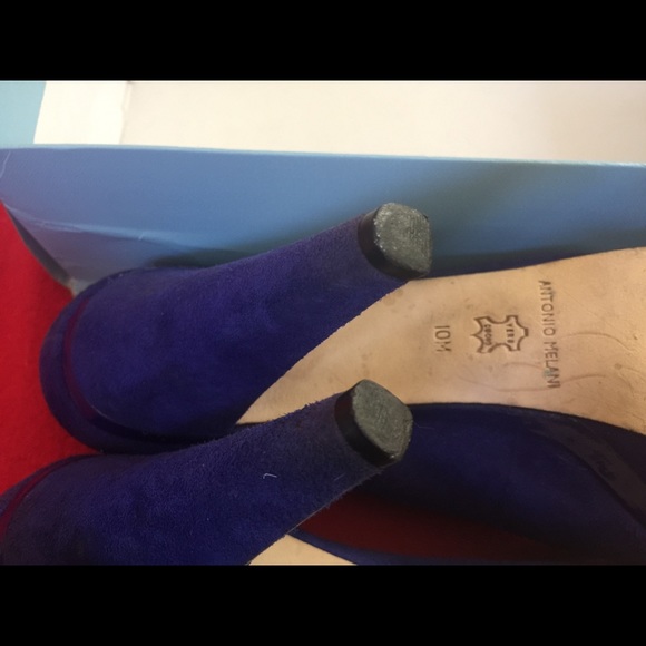 Blue suede Antonio Melani - Picture 4 of 8